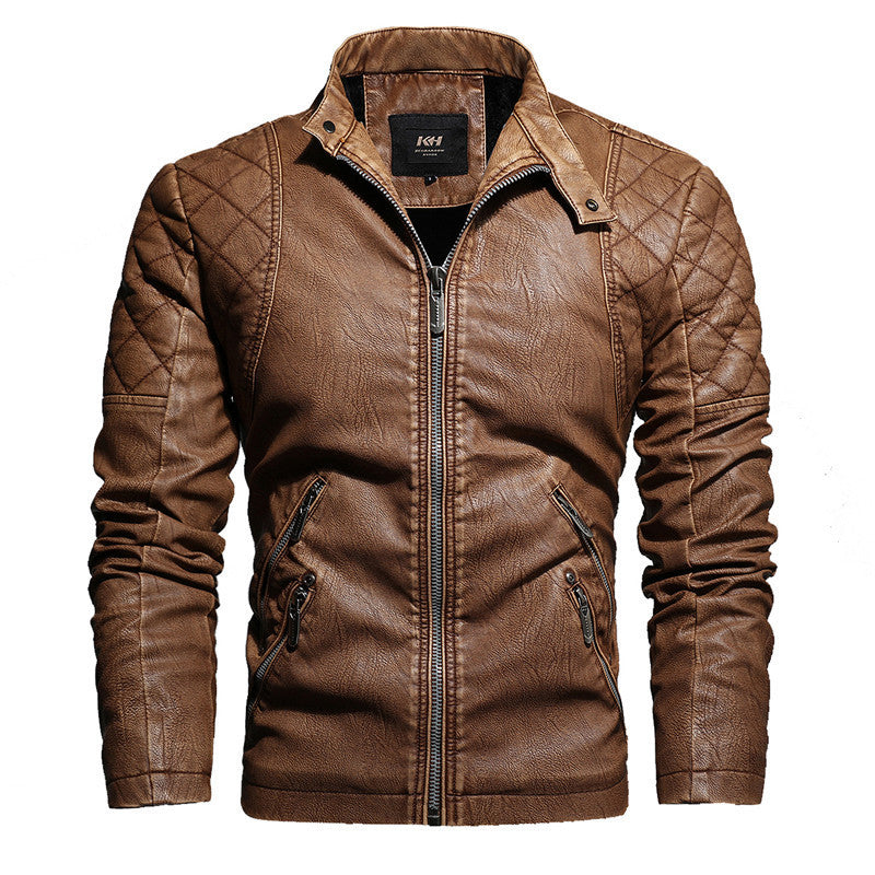 Leather jacket "Lone Wolf"