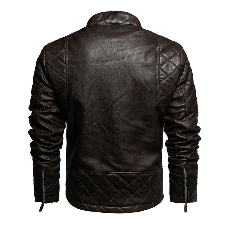 Leather jacket "Lone Wolf"