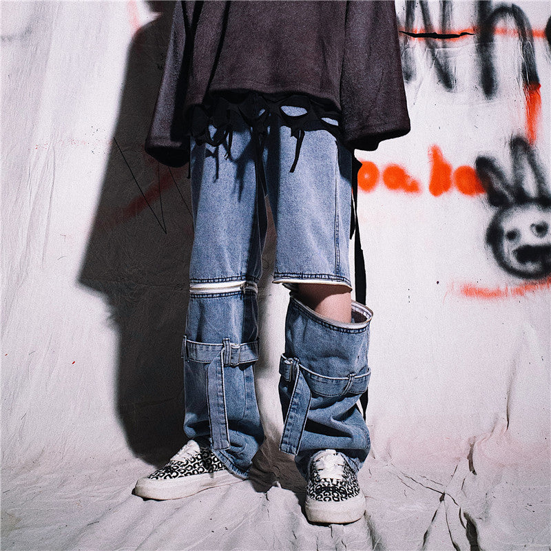 Pantalón Jeans  "skate Anarquía"