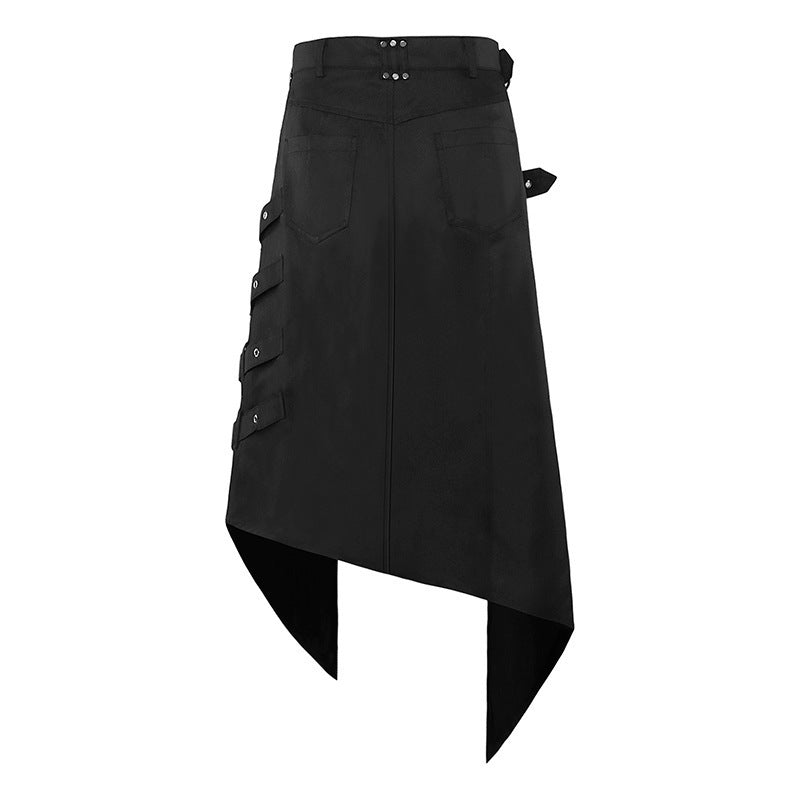 Symmetrical ash skirt from "Gothic and Rock"