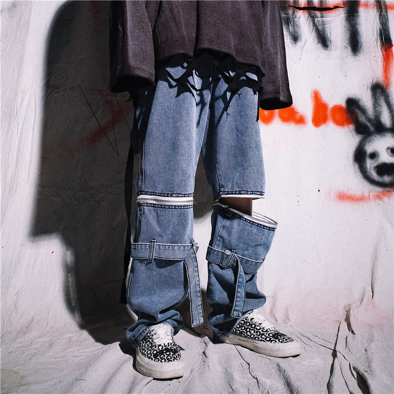 Pantalón Jeans  "skate Anarquía"