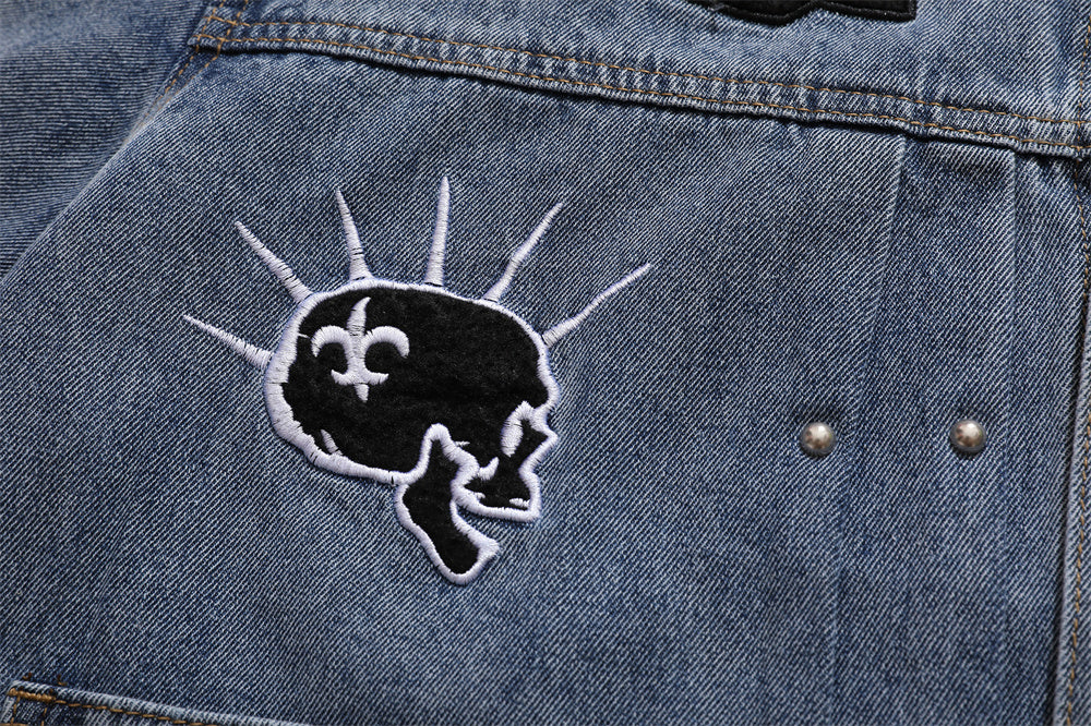 worn jeans, punk "Unisex"